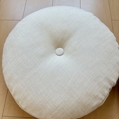 座布団 フロアクッション 2個セットの画像