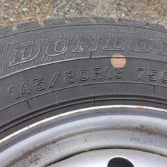 145/80R13 ダンロップ スタッドレス WM01の画像