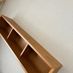 無印良品 壁に付けられる家具 箱(幅88cm) オーク材の画像
