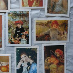 永谷園　名画カード　ルノワール　カード　16枚の画像