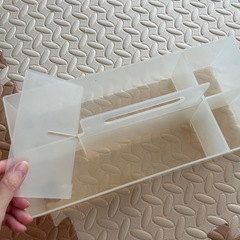 無印良品　収納キャリーボックスワイドの画像