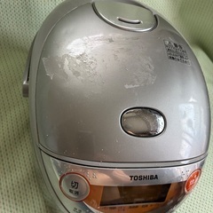炊飯器（３合炊き）TOSHIBA製　非対面でのお渡しの画像