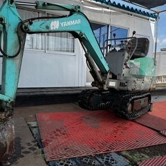 ヤンマー B08ミニユンボ三気筒倍速 ディーゼル油圧ショベル埼玉県の画像