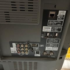 32インチ液晶テレビ Panasonic TH-L32X2 ※画面に線入るの画像