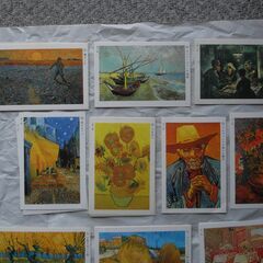 永谷園　名画カード　ゴッホ　ゴーギャン　カード　20枚の画像