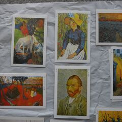 永谷園　名画カード　ゴッホ　ゴーギャン　カード　20枚の画像
