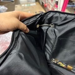 宅配ボックス 55L 折りたたみ式 英字デザイン ワイヤー付き 印鑑ケース付 玄関収納の画像