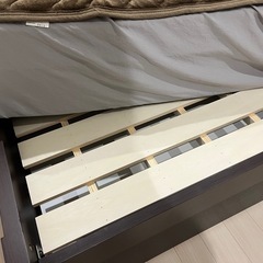 ダブルベッド　フレーム　の画像
