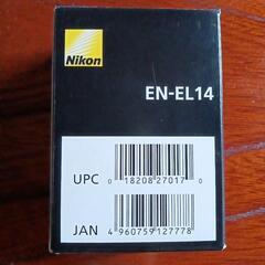 Nikon　EN-EL14 バッテリー　未使用の画像