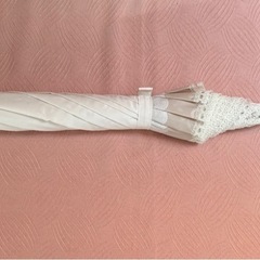 ¥8,800→¥4,400新品・未使用♥︎メナード高級日傘・花の字模様の画像