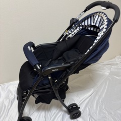 【美品】ベビーカー Aprica カルーンエアー A型　軽量 両対面タイプ の画像