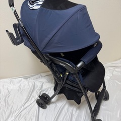 【美品】ベビーカー Aprica カルーンエアー A型　軽量 両対面タイプ の画像