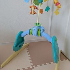 【美品】プーメリー　えらべる回転　6way ジムにへんしんメリー　くまのプーさんの画像