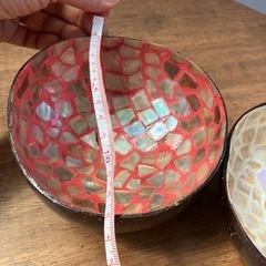 ココナッツの器
の画像