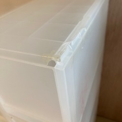無印良品　収納ケース3個　幅18✖️奥行40✖️高さ79の画像