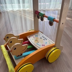 ひよこの手押し車の画像