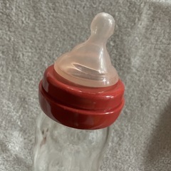 【美品】コンビ Combi テテオ teteo 授乳のお手本 哺乳びん耐熱ガラス製 240ml Mサイズ乳首付 (2・3ヵ月~18ヵ月までの画像
