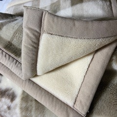 厚手の毛布    掛け布団の画像