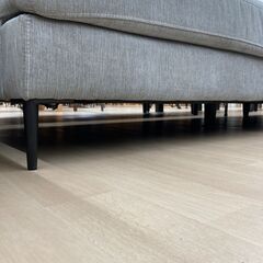 ★ジモティ割引あり★【リユースのサカイ野々市店】ソファー 2人用 グレー W(幅)180×D(奥行き)90×H(高さ)95cm ※クリーニング済みの画像