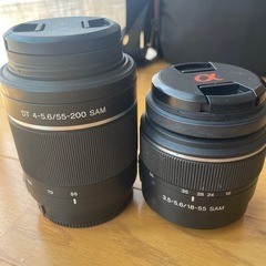 SONY SLT-A57 レンズ2本セットの画像