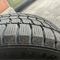 去年購入　1シーズン使用　4本セット　2024年 スタッドレスタイヤ 4本セット グッドイヤー　GOODYEAR  ICE NAVI8 アイスナビエイトの画像