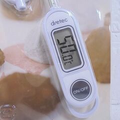 未使用 dretec クッキング温度計 グリエ O-264 調理時の温度管理に 防滴タイプ 札幌市 白石店の画像