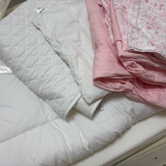 D by DADWAY ベビー布団　ユメミルヒツジ　レギュラーサイズ　ガーゼふとん7点セットの画像