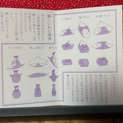 ちりめん風うさぎの和のふろしきの画像