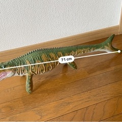 ジュラシックワールドのブルーと大型モササウルス！大型恐竜フィギュア2体セットの画像