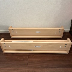 【美品】IKEA FLISAT フリサット ウォール収納　2個セットの画像