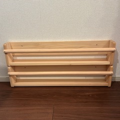 【美品】IKEA FLISAT フリサット ウォール収納　2個セットの画像