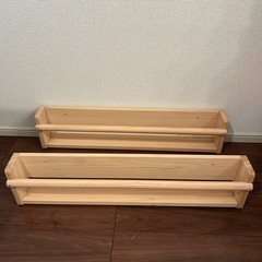 【美品】IKEA FLISAT フリサット ウォール収納　2個セットの画像