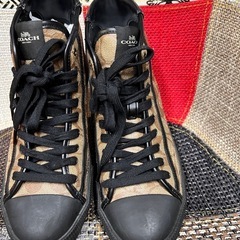 COACH ハイカットスニーカーの画像