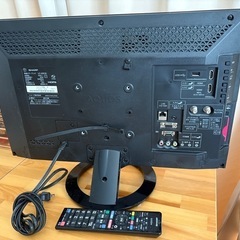 SHARP AQUOS 
液晶テレビの画像
