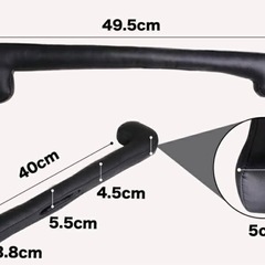 車 隙間クッション 車用 隙間埋め シートコンソール ダブルヘッド型 隙間の画像