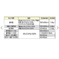 【取引中】ファミリーライフ 組布団2セット 花柄 青 ピンク お客様用の画像