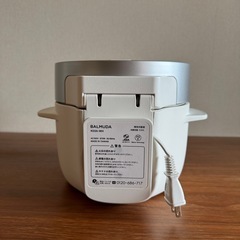 バルミューダ　炊飯器の画像