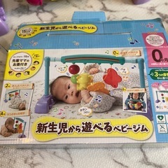 新生児から遊べるベビージムの画像