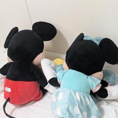 ミッキー　ミニー　ぬいぐるみ　特大　ジャンボの画像