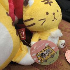 新品タグ付き ふくふくにゃんこ ぬいぐるみの画像