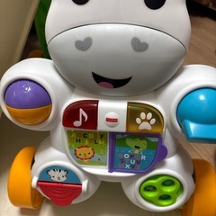 フィッシャープライス(fisher price) おして! しまうまくんのバイリンガル・ウォーカー　歩行器　ベビー　おもちゃの画像