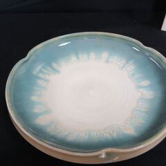 　大皿　（豊前上野焼　十時窯）直径22cm×高さ6㎝　		の画像