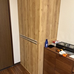 【8月末まで値段交渉可】ワイドロッカー 洋服タンス 幅90cm 可動棚付き 日本製 クローゼット収納の画像
