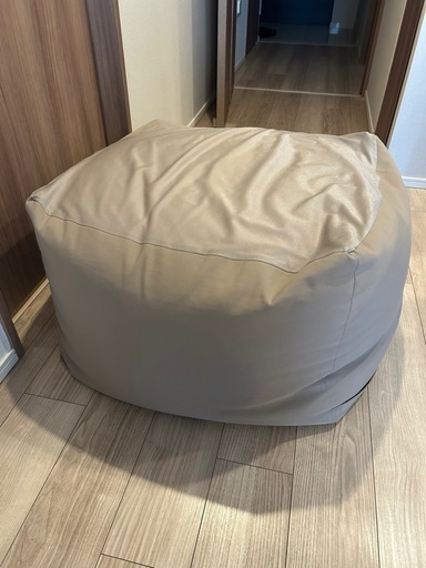 無印良品　ビーズクッション