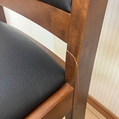 訳あり　ダイニングチェア　2脚セットの画像