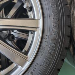 冬タイヤ　155/65R14の画像
