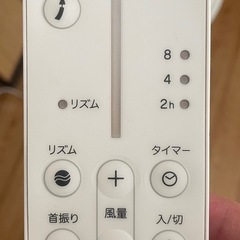 2019年製　ツインバード 【扇風機】DCモーター搭載 リビング扇（リモコン付 ホワイト）TWINBIRD コアンダエア EF-E949Wの画像
