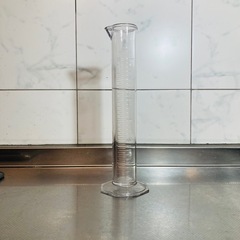 サンプラテック 1006E 樹脂製　ケミカルメスシリンダー 300mlの画像
