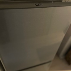 美品！AQUA 冷蔵庫 AQR-13J 1人暮らしに最適の画像