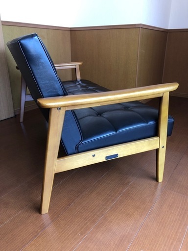 カリモク 60 Kチェア2シーター 美品です